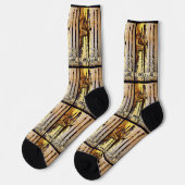 Chaussette Venise (Venice) Voyage Rétro (Gauche)