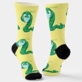 Chaussette Ver Kawaii Worm Thunder_Cove (Angulaire)