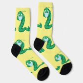 Chaussette Ver Kawaii Worm Thunder_Cove (Droite)