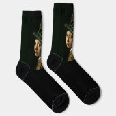 Chaussette Vermeer Pearl Écouter Clover St Patrick's Day (Droite)
