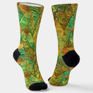 Chaussette Verre coloré géométrique décoratif moderne