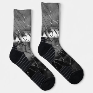Chaussette verre fissuré
