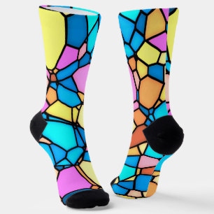 Chaussette Verre multicolore