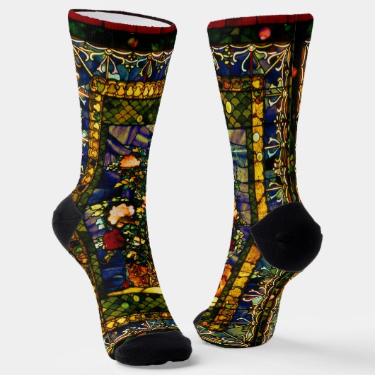 Chaussette Verre vintage Floral (Angulaire)