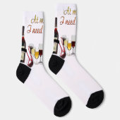 Chaussette Verres de SlipperyJoe Verres de raisins fermentés  (Droite)