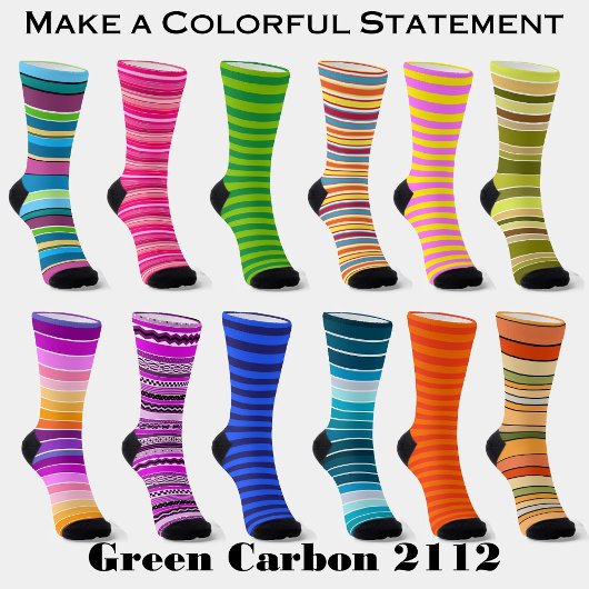 Chaussette Vert chaux - Tons de Chaussettes Vertes