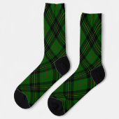 Chaussette vert écossais Forbes noir (Gauche)
