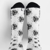 Chaussette Vertical, Charbon, Dune (Haut)