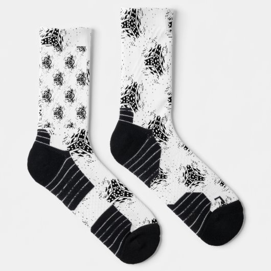 Chaussette Vertical, Charbon, Dune (Droite)