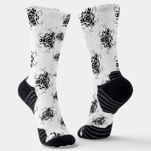 Chaussette Vertical, Charbon, Dune (Angulaire)