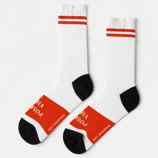 Chaussette Vibes positives (Gauche)