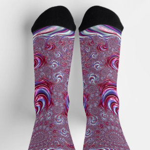 Chaussette Vibrant brillant Super trippy fractionner l'art fr
