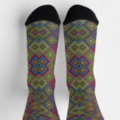 Chaussette Vibrant knee-high socks featuring a colorful (Haut)