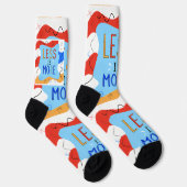 Chaussette Vibrant "Less Is More" Abstract Graphic (Droite)
