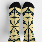 Chaussette Vibrant "Less Is More" Abstract Graphic (Haut)