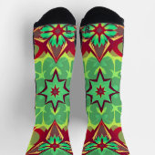 Chaussette Vibrant "Less Is More" Abstract Graphic (Haut)