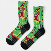 Chaussette Vibrant "Less Is More" Abstract Graphic (Gauche)