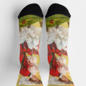 Chaussette Victorian Lady Woman Fun Carriage (Haut)