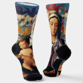 Chaussette Vierge à l'Enfant de Bellini Haute-Fidélité Beaux- (Angulaire)