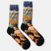 Chaussette Vierge à l'Enfant de Bellini Haute-Fidélité Beaux- (Droite)