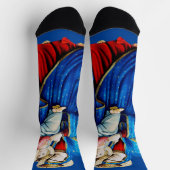 Chaussette Vierge Marie avec Bébé Jésus (Haut)
