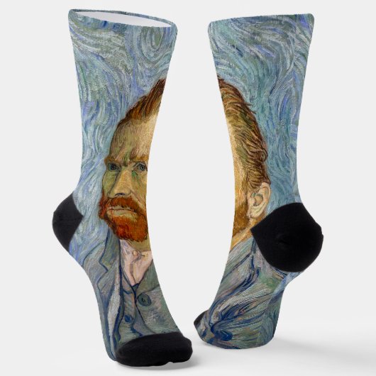 Chaussette Vincent Van Gogh - Autoportrait (Angulaire)