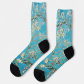 Chaussette Vincent van Gogh - Fleur d'amandes (Gauche)