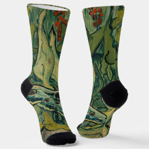 Chaussette Vincent van Gogh - Grand Paon de nuit
