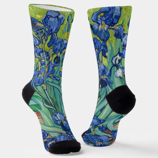 Chaussette Vincent Van Gogh - Iris (Angulaire)