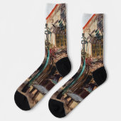 Chaussette Vincent Van Gogh - La Guinguette sur Montmartre (Gauche)