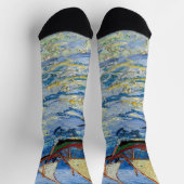 Chaussette Vincent van Gogh - La mer aux Saintes-Maries (Haut)