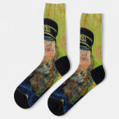 Chaussette Vincent Van Gogh - Postman Joseph Roulin (Gauche)