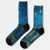Chaussette Vincent Van Gogh Starry Night Over the Rhone (Gauche)
