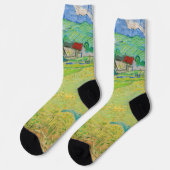 Chaussette Vincent van Gogh - Vue des Vessenots près d'Auvers (Gauche)