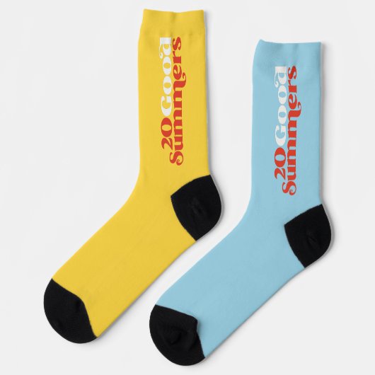 Chaussette Vingt bons étés (Gauche)