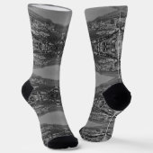 Chaussette Vintage Monaco Monte-Carlo Vue générale (Angulaire)