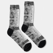 Chaussette Vintage Ours polaire de l'Alaska (Droite)