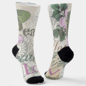 Chaussette Vintage Peace Home Belle Amour (Angulaire)