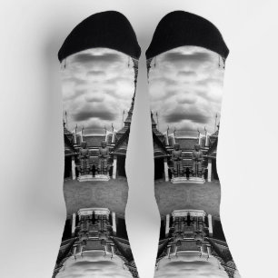 Chaussette Vintage Thaïlande Bangkok Wat Phra Kaew Demon
