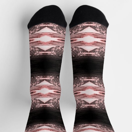 Chaussette Vintage USA Alaska Mt Mckinley (Haut)