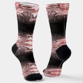 Chaussette Vintage USA Alaska Mt Mckinley (Angulaire)