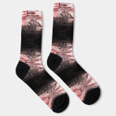 Chaussette Vintage USA Alaska Mt Mckinley (Droite)