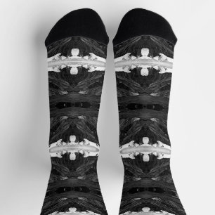 Chaussette Vintage USA Alaska Parc national Mt Mckinley