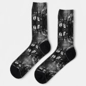 Chaussette Vintage USA New York Rockefeller Center (Gauche)