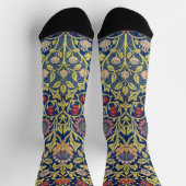 Chaussette Violet et Columbine, William Morris (Haut)
