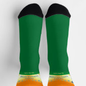 Chaussette Violoniste et papillon (Haut)