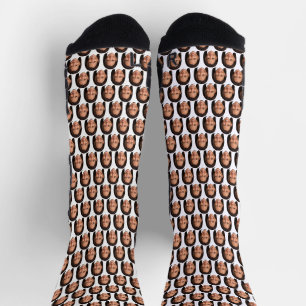 Chaussette Visage personnalisé Kamala Harris