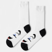 Chaussette Visage souriant (Gauche)