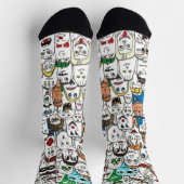 Chaussette Visages Joyeux (Haut)