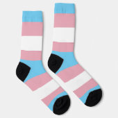 Chaussette Visibilité du drapeau de fierté transgenre de Slip (Droite)